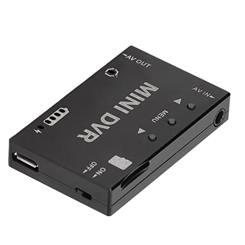 Dilwe RC-Videorecorder-Modul, Mini-RC-DVR-Modul Video NTSC PAL Umschaltbar Eingebauter Akku Video-Audio-RC-Videorecorder-Modul Aircraft Model Parts Model Toy von Dilwe