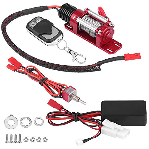 Elektro-Metall-Winch, RC Fernbedienung, 1/10 Maßstab, Crawler Autozubehör, Netzschalter, Empfänger, Zubehör Set, for ModelleFans, RC Spieler, DIY Enthusiasten, Geschenkideen Elektro-Metall-Winch, RC Fernbedienung, 1/10 Maßstab, Crawler Autozubehör, Netzschalter, Empfänger, Zubehör Set, for ModelleFans, RC Spieler, DIY Enthusiasten, Geschenkideen von Dilwe