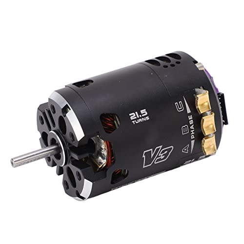 Dilwe Sensored Brushless Motor, 21.5T Sensored Brushless Motor RC Car Motorersatz Weihnachten Car Model Parts f¨¹r 1/10 1/12 RC Racing Car Upgrade Part Automodellteile von Dilwe