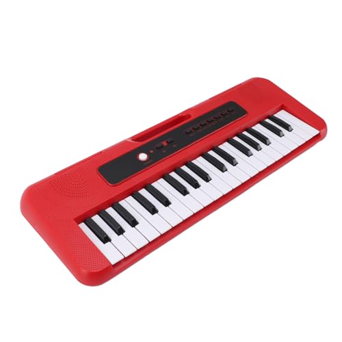 Kinder-Keyboard-Klavier, Tragbares Multifunktions-Kunststoff-Klavier mit 37 Tasten, Kleine Klaviertastatur, Musikinstrumente für Kleinkinder von Dilwe