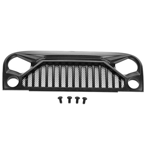 RC Crawler Grill Body, Kunststoff RC Auto Grille Body mit Schrauben für Crawler RC 1:10 Auto Front Zubehör Set von Dilwe