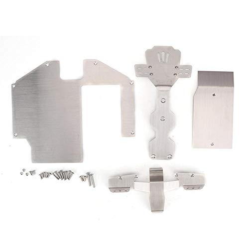 RC Edelstahl Body Armor Front Chassis Heckschutz Ersatzteil Passend für 1/7 UDR RC Modell von Dilwe