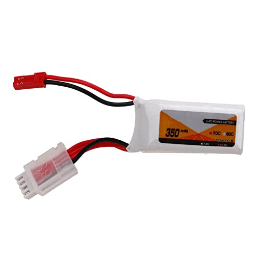 RC Lipo Akku, RC Lipo Akku 11.1V 70C Entladerate 3S JST Steckverbinder 350mAh Leistung für Ferngesteuerte Fahrzeuge von Dilwe