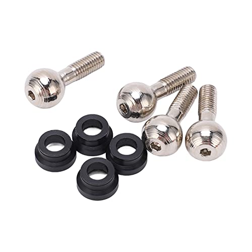 RC Pivot Ball Bushing, 4933 RC Pivot Ball Bushing RC Car Pivot Ball Set Pivot Ball Set for Traxxas Remote Control Car Car Model Parts Model Toy von Dilwe