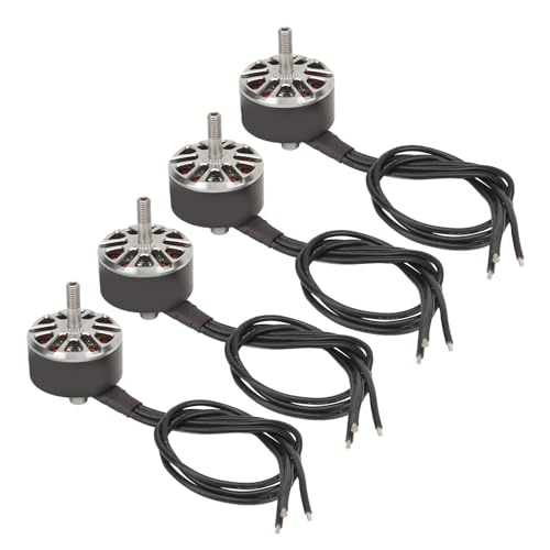 Schnelle Reaktion 4PCS 2812 Bürstenloser Motor für Renn -RC -Drohnen, Leistungsstarke, Effiziente und Ruhige Laufen für die Mark4 -Mini -Drohne (1115KV) von Dilwe