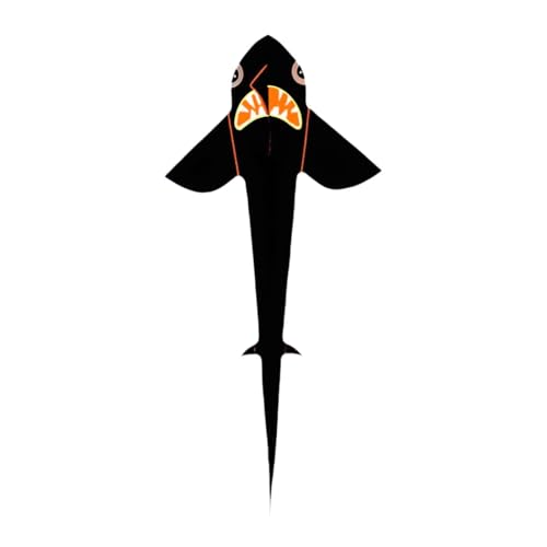 DimyFew Drachenspielzeug in Haiform, Leicht zu Steuern, Entspannend, Extragroßer Einleinerdrachen für Ausflüge Im Park, Im Freien, auf Den Rasen, Im Hinterhof DimyFew Drachenspielzeug in Haiform, Leicht zu Steuern, Entspannend, Extragroßer Einleinerdrachen für Ausflüge Im Park, Im Freien, auf Den Rasen, Im Hinterhof von DimyFew