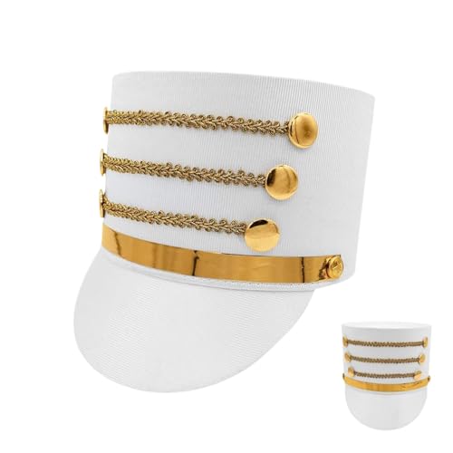 Toy Soldier Hats Soldier Band Hats Cosplay Accessoires Hats Kostüm Soldat Hats Nutcracker Hat Toys Kreative Soldat Hats Erwachsene Kostüm Hats Cosplay Performance Hats Toy Kostüm Hats Major Band Hats von Dinchaakuarry