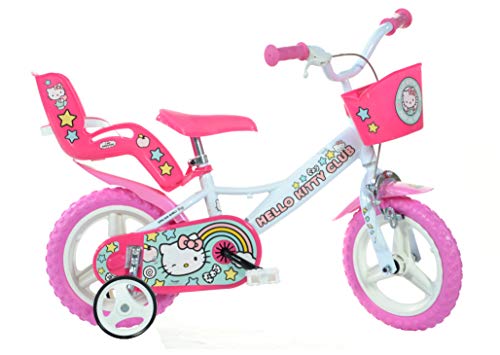 Dino Bikes Fahrrad, 12-Zoll, Hello Kitty Ausführung,124R-HK von Dino Bikes