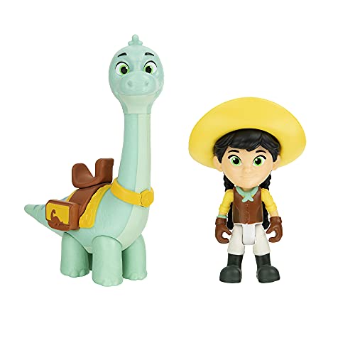 Dino Ranch DNR0005-2er Pack - Min und Clover, Spielzeug ab 3 Jahren, Mehrfarbig von Dino Ranch