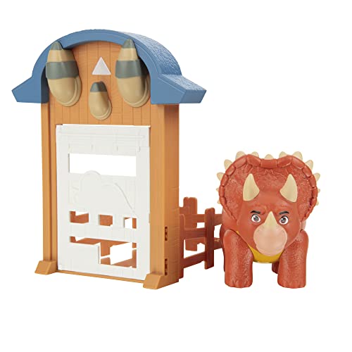 Dino Ranch DNR0024 - Dino Action Pack - Triceratops, bewegliche Figuren, ab 3 Jahren, Mehrfarbig Dino Ranch DNR0024 - Dino Action Pack - Triceratops, bewegliche Figuren, ab 3 Jahren, Mehrfarbig von Dino Ranch