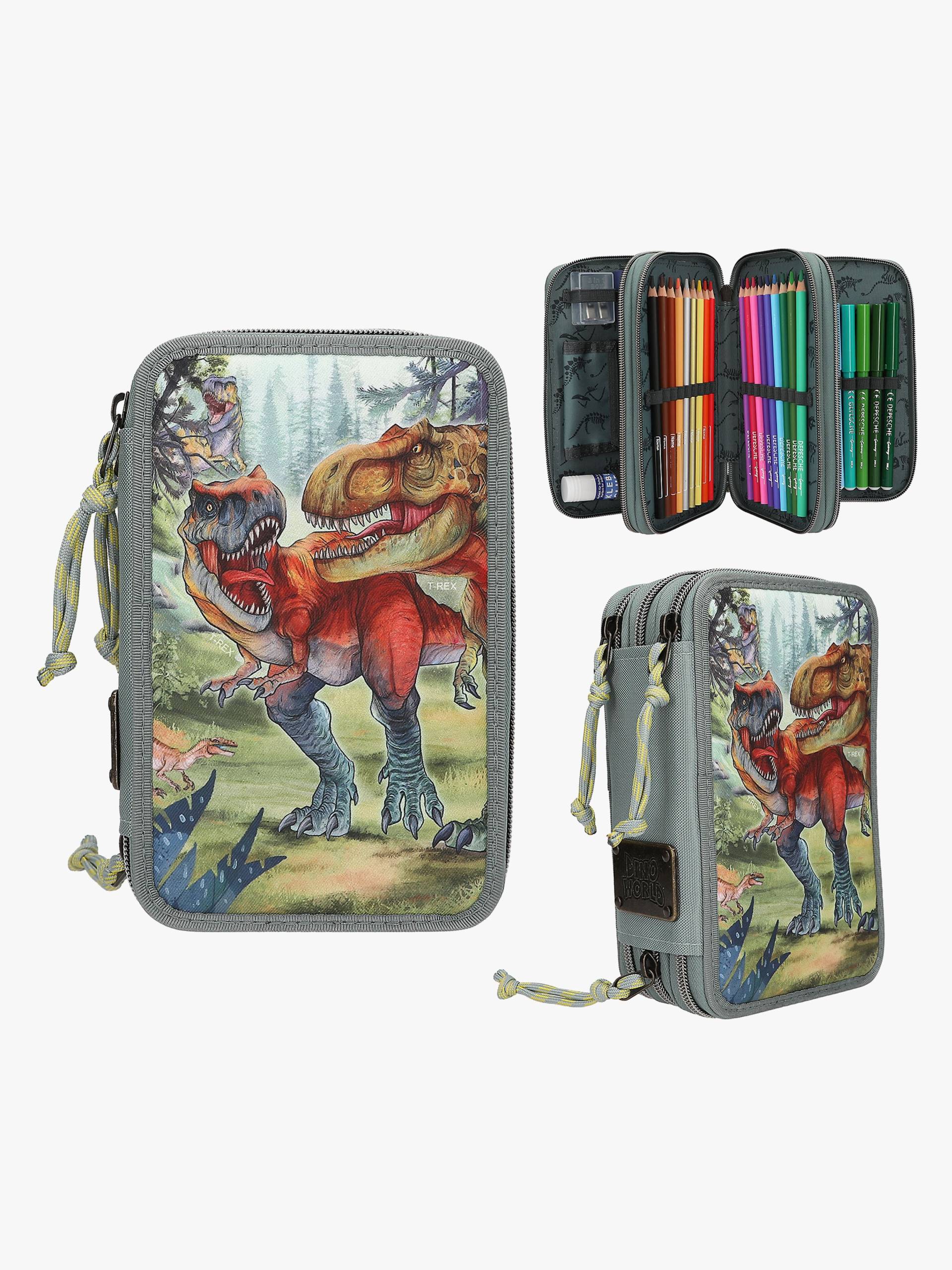 Dino World BITE Dreifach-Federmäppchen Dino World BITE Dreifach-Federmäppchen von Dino World