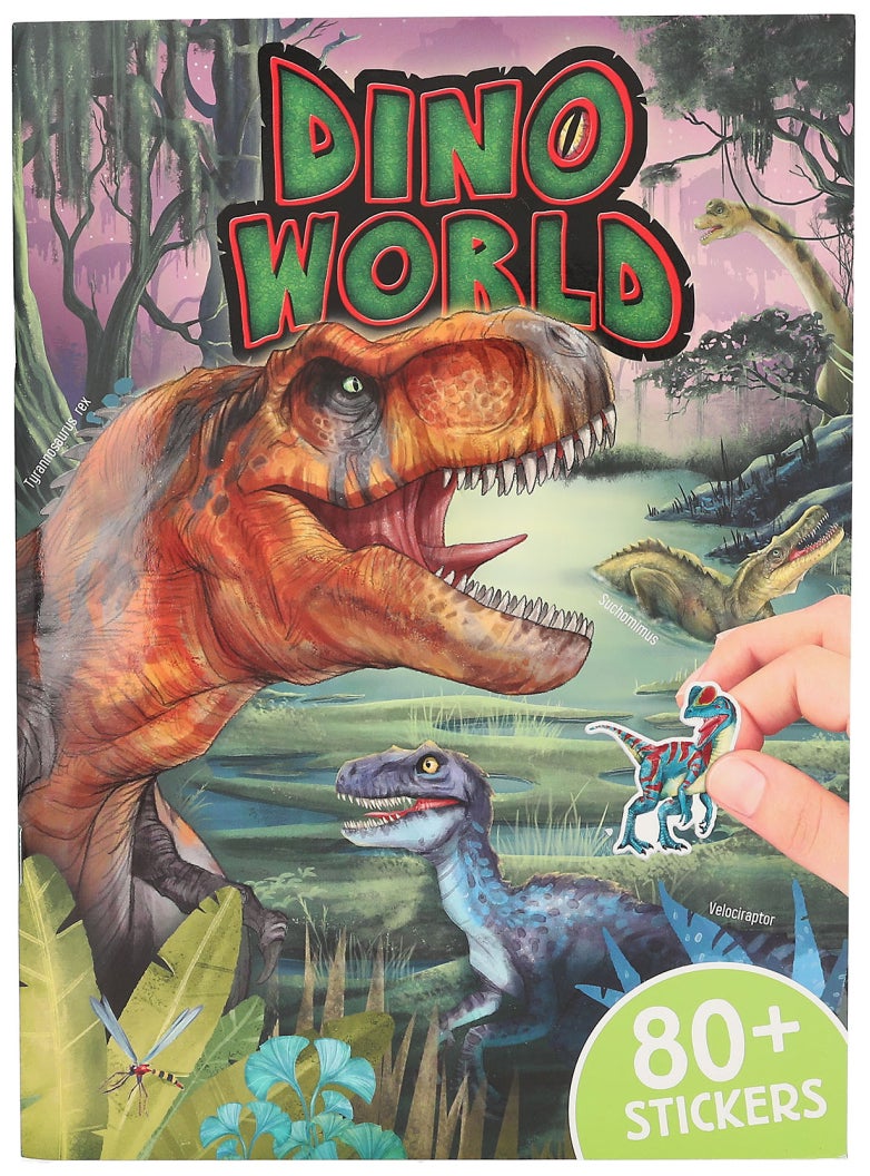 Dino World Bastelbuch mit Schaumstickern von Dino World