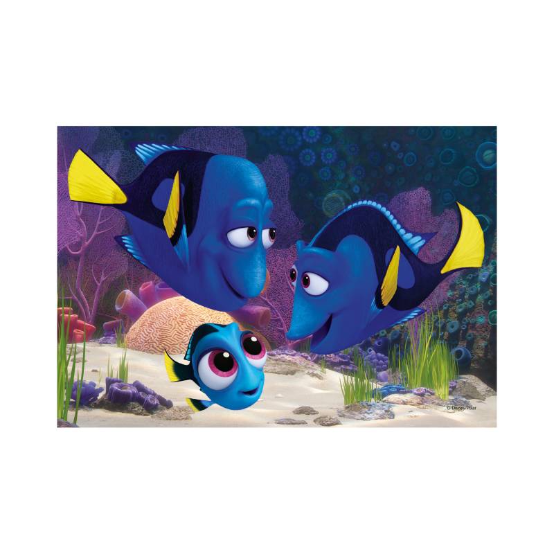 Dino 2 Puzzles - Finding Dory 77 Teile Puzzle Dino-38614 von Dino