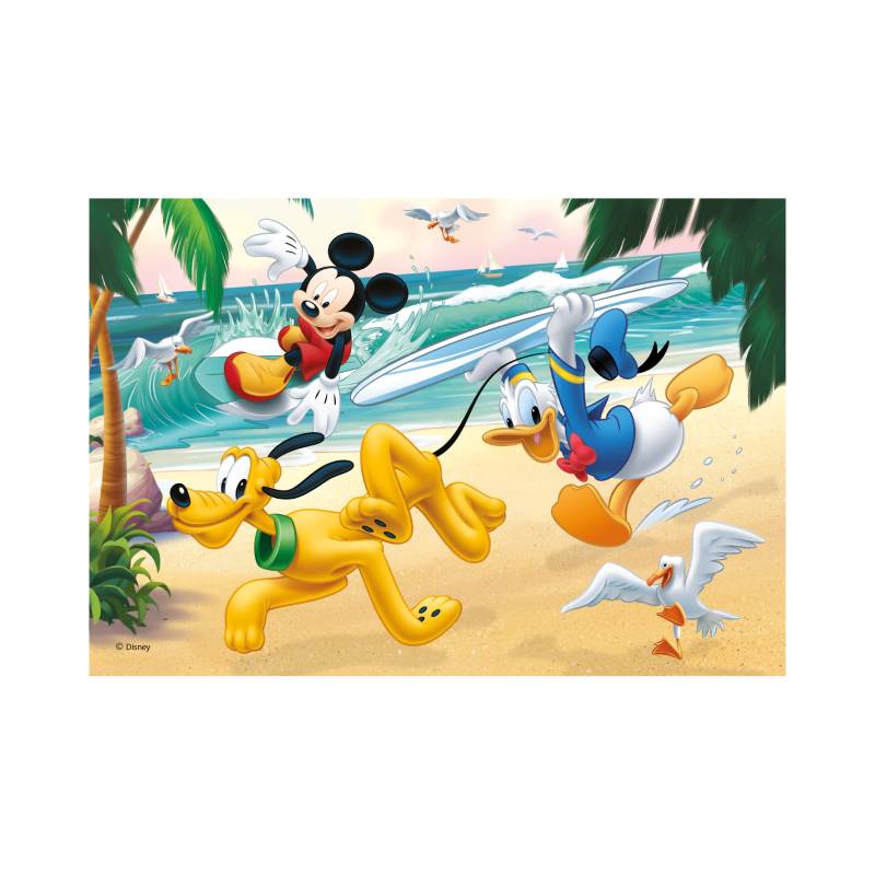 Dino 2 Puzzles - Mickey 77 Teile Puzzle Dino-38612 von Dino