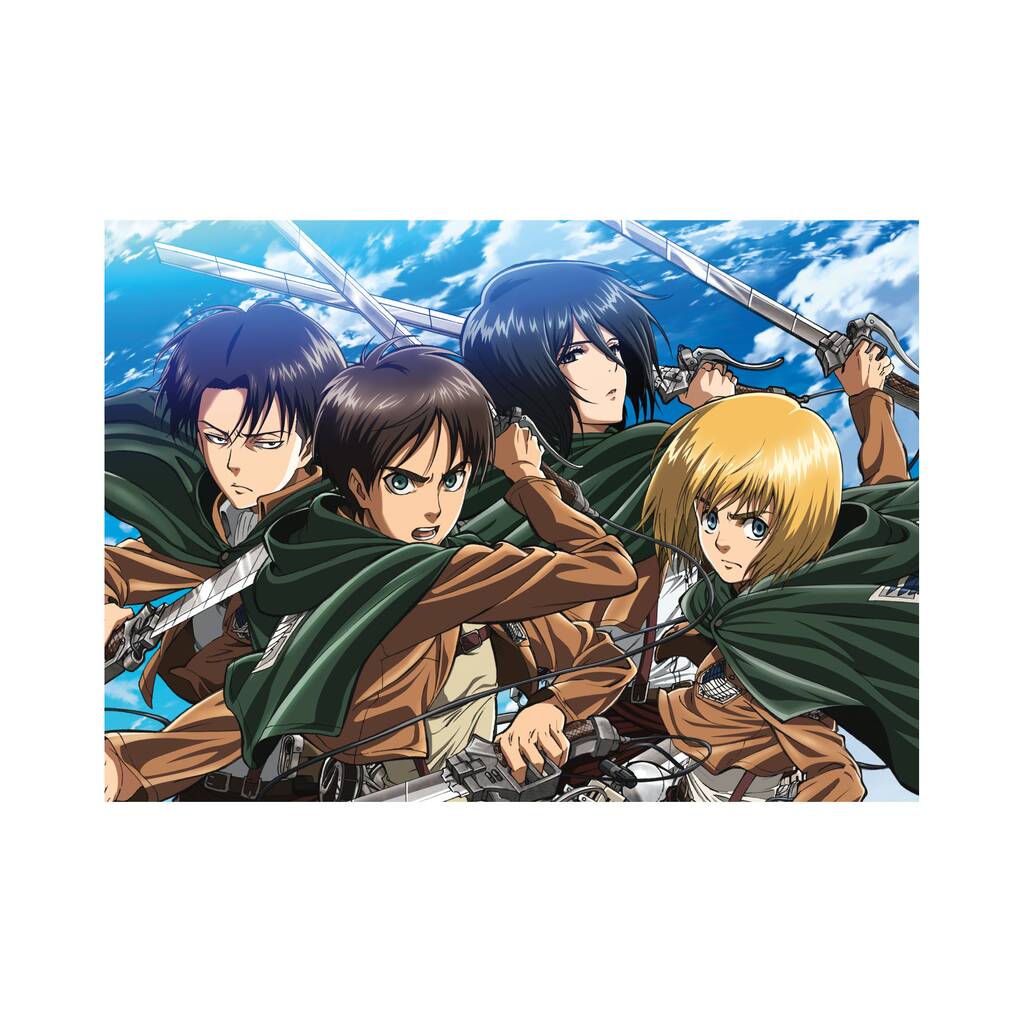 Dino Anime : Attack On Titan 1000 Teile Puzzle Dino-53316 von Dino