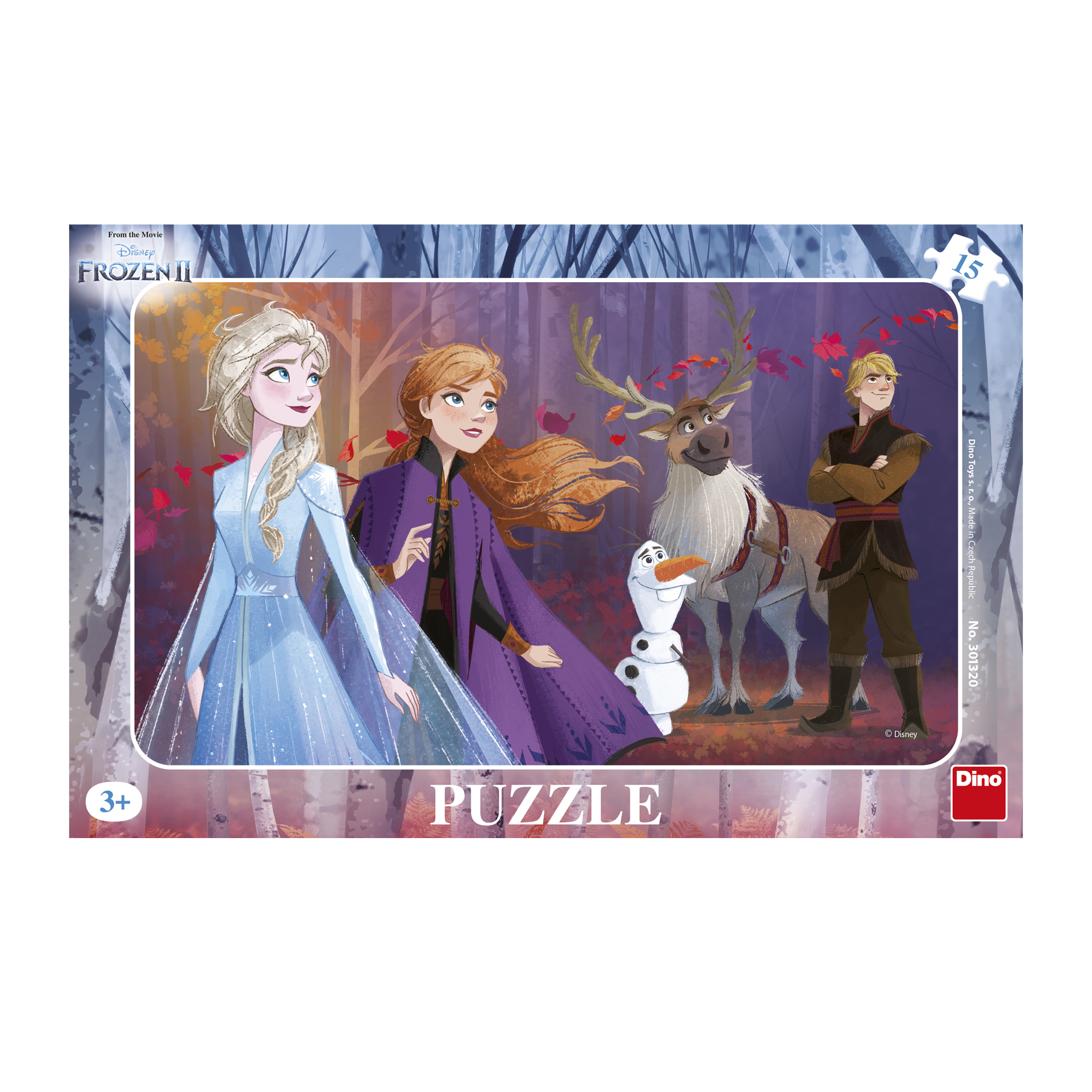 Dino Frame Puzzle - Frozen 2 15 Teile Puzzle Dino-30132 Dino Frame Puzzle - Frozen 2 15 Teile Puzzle Dino-30132 von Dino