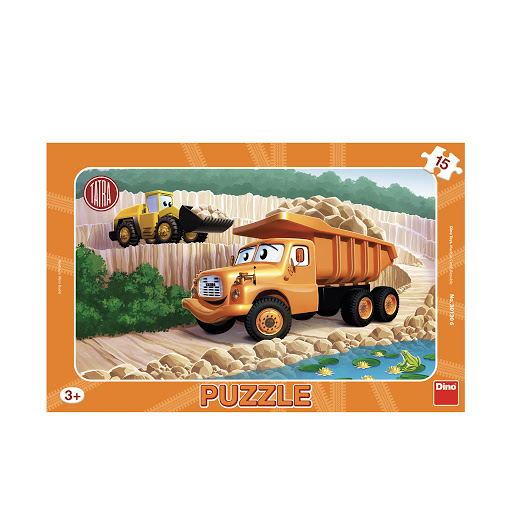 Dino Frame Puzzle - Tatra 15 Teile Puzzle Dino-30130 Dino Frame Puzzle - Tatra 15 Teile Puzzle Dino-30130 von Dino