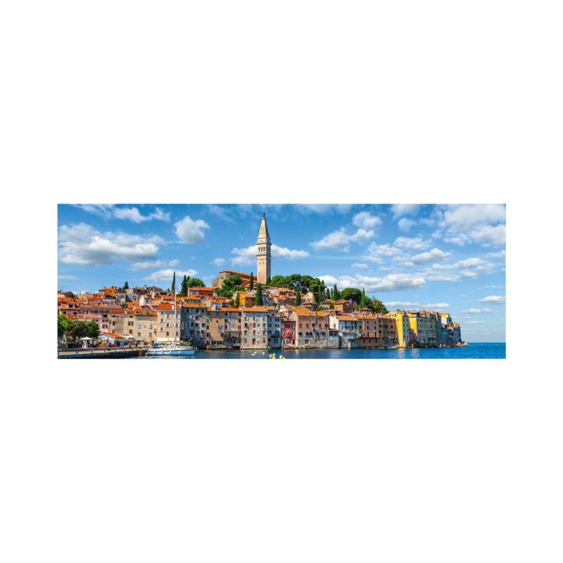 Dino Hafen Fon Rovinj 1000 Panoramic Puzzle 1000 Teile Puzzle Dino-54549 von Dino