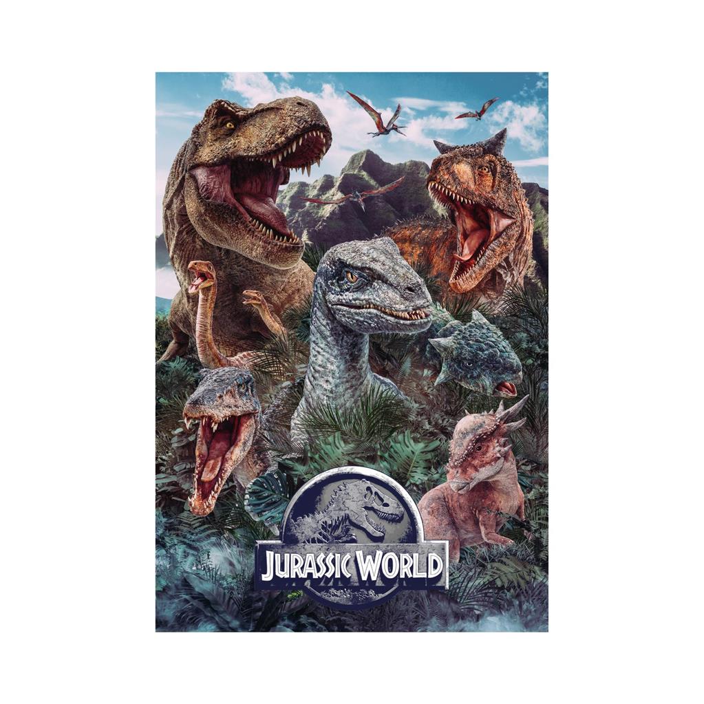 Dino Jurassic Welt 500 Teile Puzzle Dino-50269 von Dino