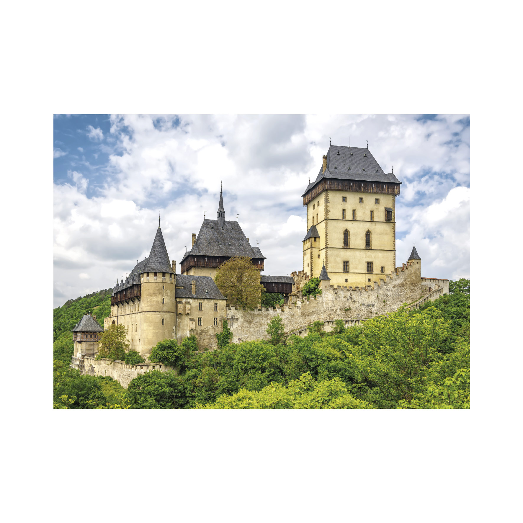 Dino Karlstein Castle 500 Teile Puzzle Dino-50240 von Dino