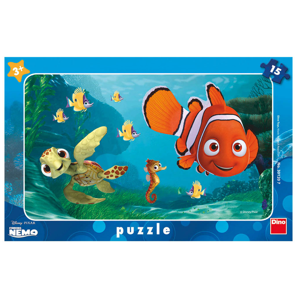 Dino Rahmenpuzzle - Nemo 15 Teile Puzzle Dino-30120 Dino Rahmenpuzzle - Nemo 15 Teile Puzzle Dino-30120 von Dino