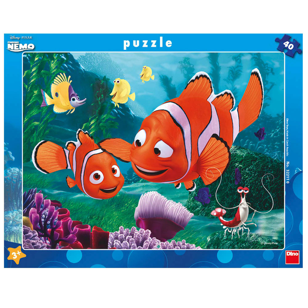 Dino Rahmenpuzzle - Nemo 40 Teile Puzzle Dino-32211 Dino Rahmenpuzzle - Nemo 40 Teile Puzzle Dino-32211 von Dino