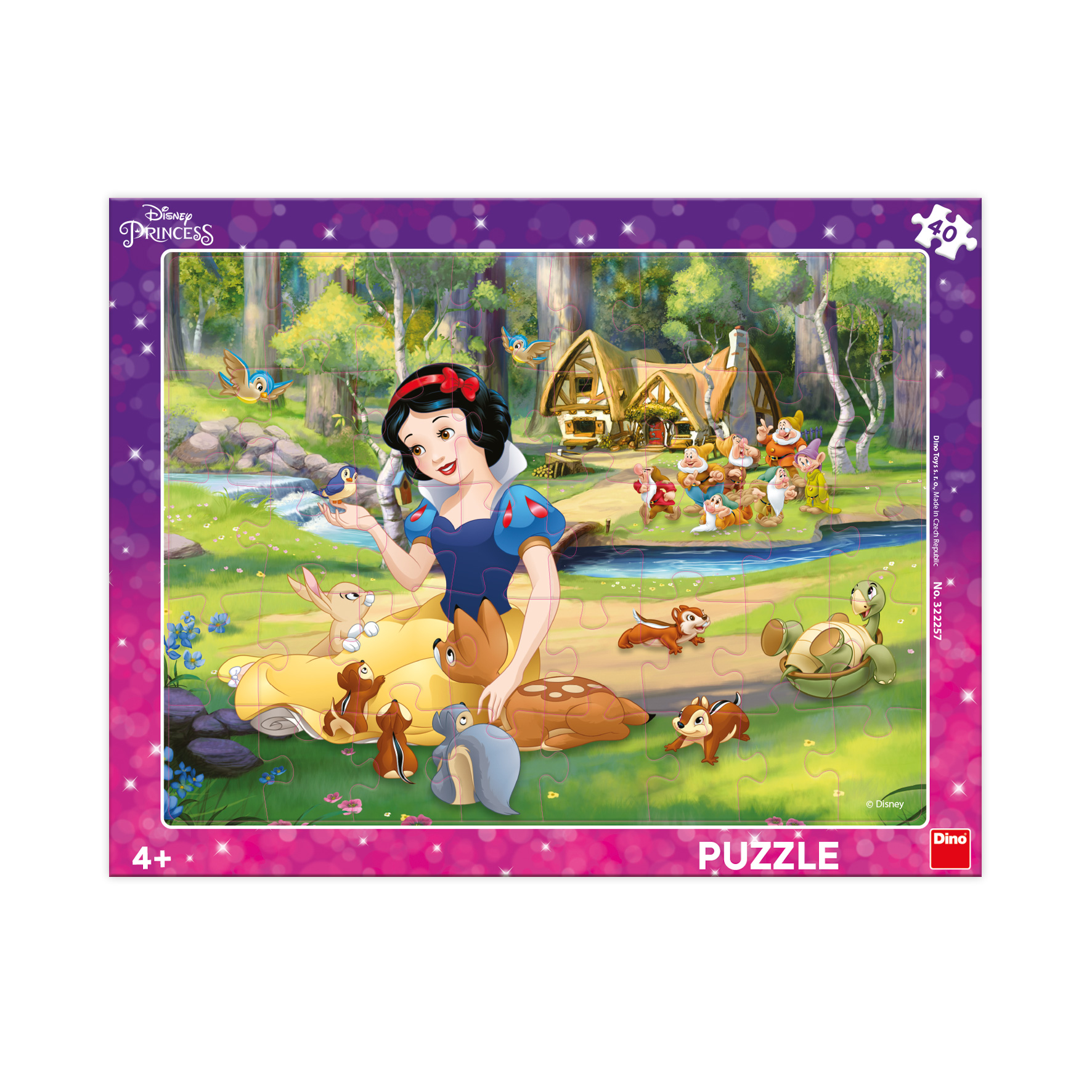 Dino Schneewittchen Und Tiere 40 Teile Puzzle Dino-32225 Dino Schneewittchen Und Tiere 40 Teile Puzzle Dino-32225 von Dino