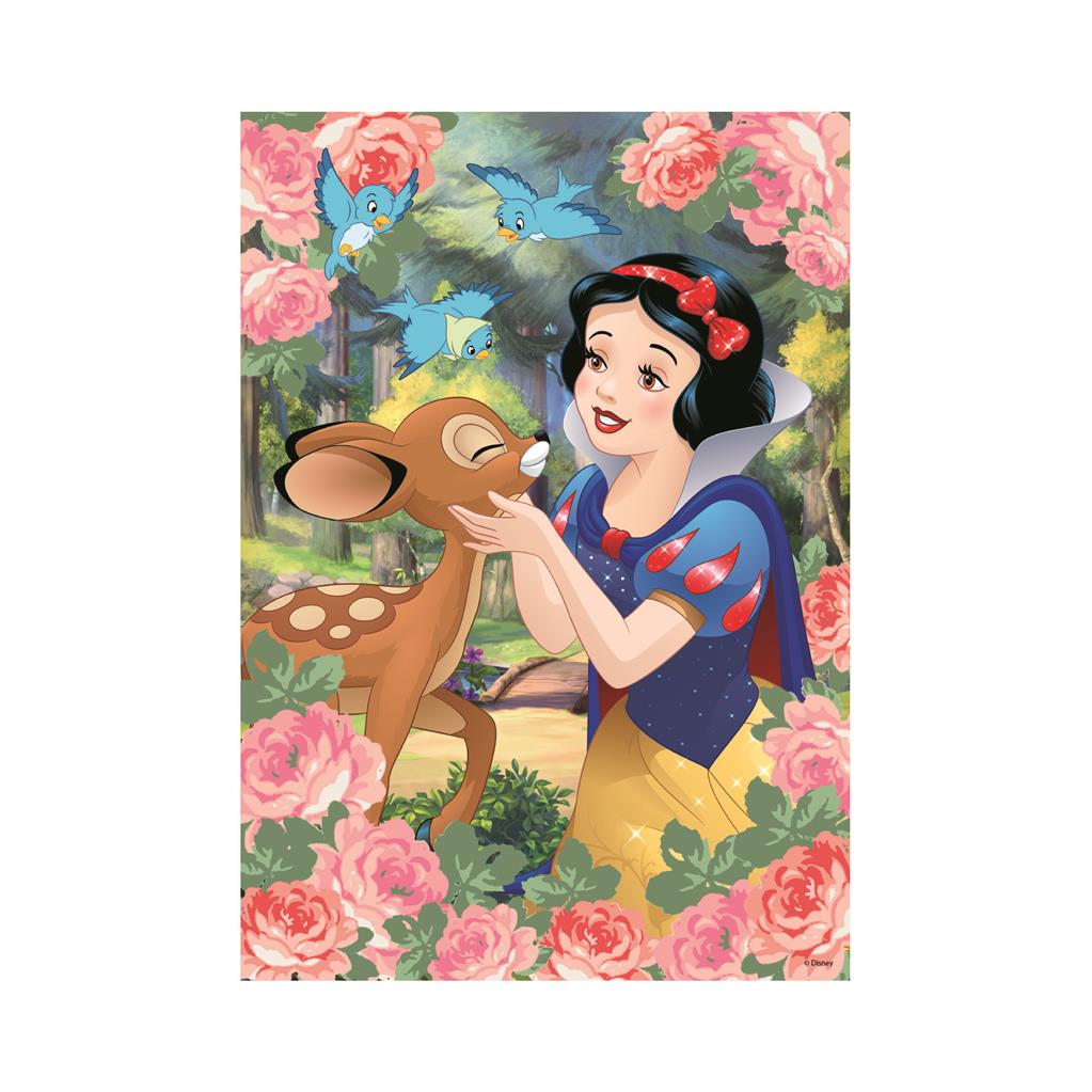 Dino XXL Teile - Diamond Puzzle - Snow White 200 Teile Puzzle Dino-42221 von Dino