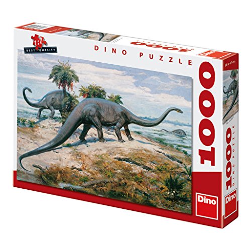 Dinotoys 532021 1000 Stücke von hoher Qualität Puzzle Diplodocus von Dinotoys