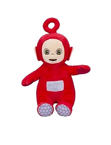 Teletubbies Plüschtier Po, Tinky-Winky, Laa-Laa, Dipsy Kuscheltier 26cm (Plüschfigur Po) von Dinotoys