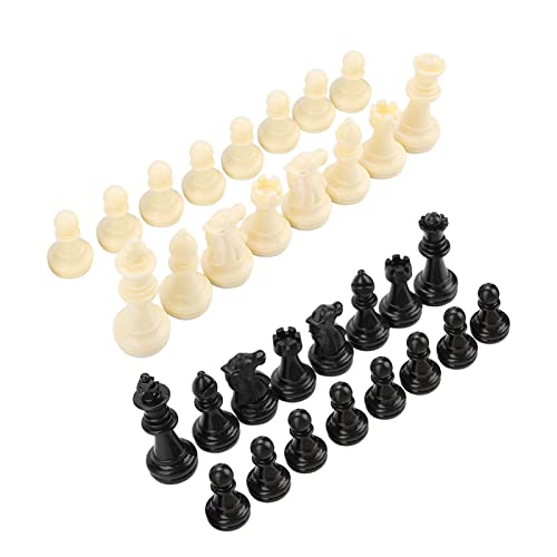 Dioche Magnetischer Schach -Set 32pcs - Kunststoff Internationales Schachstück für Spaß und Lernen Leicht und Tragbar für Innen und Außenspiele Dioche Magnetischer Schach -Set 32pcs - Kunststoff Internationales Schachstück für Spaß und Lernen Leicht und Tragbar für Innen und Außenspiele von Dioche