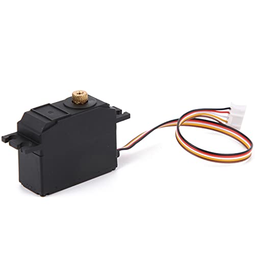 Dioche Wltoys 12428 Servo Wltoys 1 10 12428 Servo Schwarz Kunststoff Getriebe Servo Upgrade Ersatzteile Sory Fit Für Wltoys 12428 12427 1 12 Rc Auto von Dioche