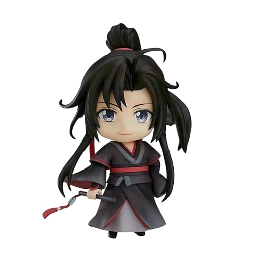 Anime Figur LAN WangJi/Wei WuXian Auswechselbare Gesichter Action Figur PVC Desktop Dekoration Anime Modell von Diohauxi