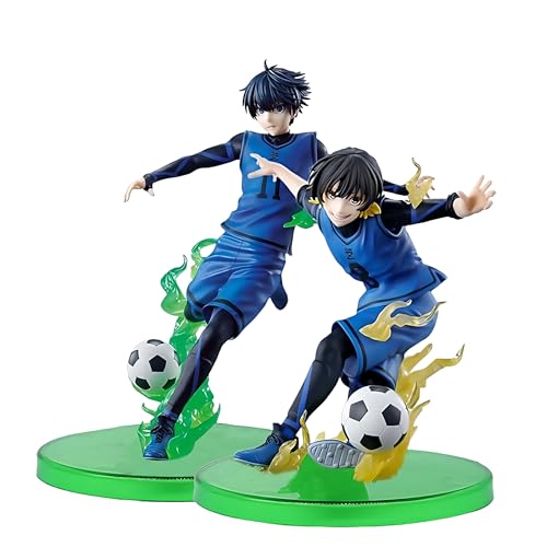 Blue Lock Seishiro Nagi Anime Figur REO Mikage/Bachira Meguru/Isagi Yoichi Anime Action Figur Desktop Deko Figuren von Diohauxi