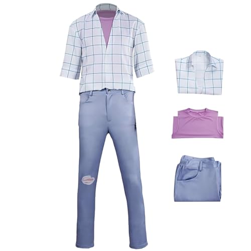 Diohauxi BabySaja Jinu Cosplay Kostüm Herren Anime Outfit Sajaboys Kurzarm Hosen Set Halloween Uniform Diohauxi BabySaja Jinu Cosplay Kostüm Herren Anime Outfit Sajaboys Kurzarm Hosen Set Halloween Uniform von Diohauxi