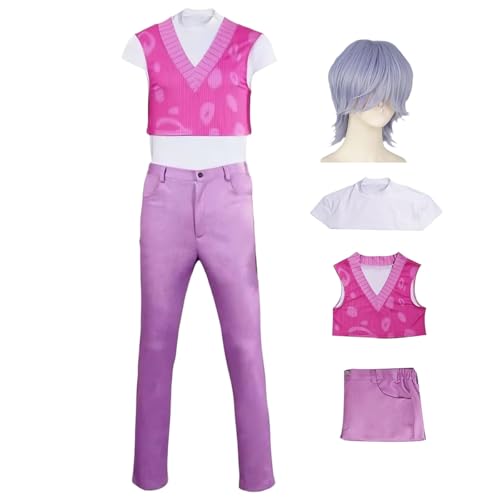 Diohauxi BabySaja Mystery Cosplay Kostüm Anime Uniform mit Perücke Halloween Bühnenauftritt Outfit Diohauxi BabySaja Mystery Cosplay Kostüm Anime Uniform mit Perücke Halloween Bühnenauftritt Outfit von Diohauxi