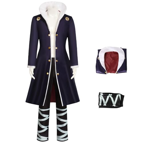 Diohauxi Chrollo Lucilfer Cosplay Kostüm Anime langer Trenchcoat mit Hose Halloween Party Outfit für Männer Diohauxi Chrollo Lucilfer Cosplay Kostüm Anime langer Trenchcoat mit Hose Halloween Party Outfit für Männer von Diohauxi