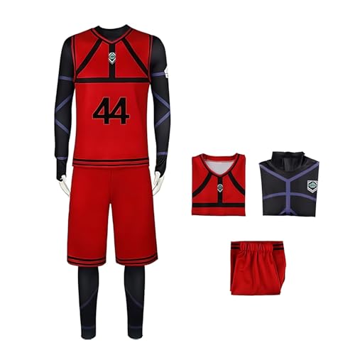 Diohauxi Fußball Anime Sportswear Set Isagi Yoichi/Bachira Meguru Cosplay Kostüm Rollenspiel Outfit von Diohauxi