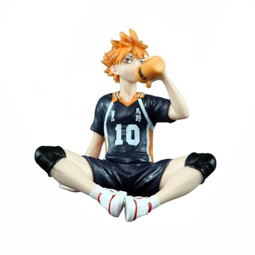 Diohauxi Haikyuu Figuren, Hinata Shoyo/Tobio Kageyama Anime Figur Statuen PVC Q Version Anime Action Figur (Hinata Shoyo, 11cm) von Diohauxi