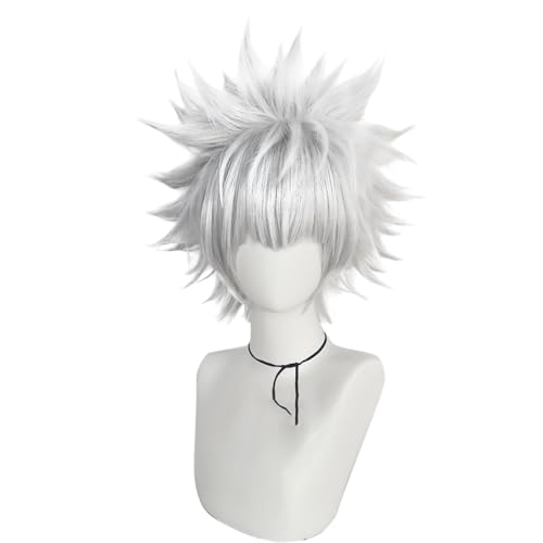 Diohauxi Killua Zaoldyeck Cosplay Kostüm Herren Anime Uniform mit Perücke Halloween Party Alltagskleidung Diohauxi Killua Zaoldyeck Cosplay Kostüm Herren Anime Uniform mit Perücke Halloween Party Alltagskleidung von Diohauxi