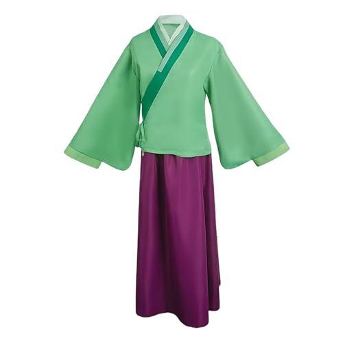 Diohauxi Maomao Cosplay Kostüm - Hanfu Kompletset mit Perücke | Anime Rollenspiel Outfit für Halloween Damen Kleidung Diohauxi Maomao Cosplay Kostüm - Hanfu Kompletset mit Perücke | Anime Rollenspiel Outfit für Halloween Damen Kleidung von Diohauxi