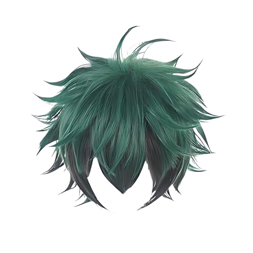 Diohauxi Midoriya Izuku Cosplay Kostüm Anime Homewear Pullover Halloween Sweatshirt Jumpsuit mit Perücke Diohauxi Midoriya Izuku Cosplay Kostüm Anime Homewear Pullover Halloween Sweatshirt Jumpsuit mit Perücke von Diohauxi