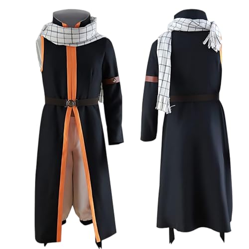 Diohauxi Natsu Dragneel Cosplay Kostüm - Kampfanzug Samurai Komplettset Halloween Uniform,Anime Rollenspiel Outfit Diohauxi Natsu Dragneel Cosplay Kostüm - Kampfanzug Samurai Komplettset Halloween Uniform,Anime Rollenspiel Outfit von Diohauxi