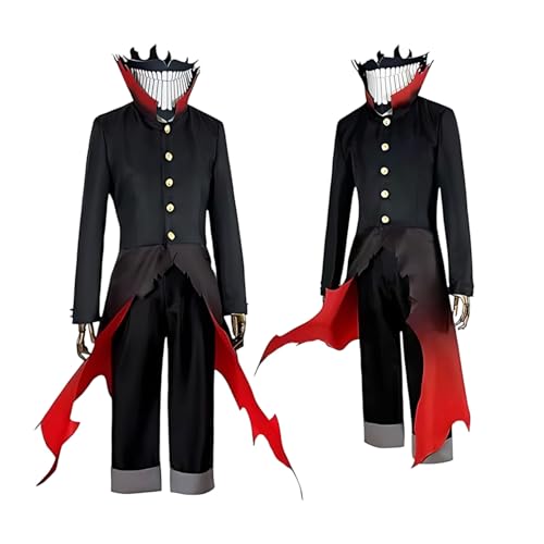 Diohauxi Okarun Anime Cosplay Kostüme Rollenspiel Outfit mit Maske & Perücke |Bühnenperformance S-3XL von Diohauxi