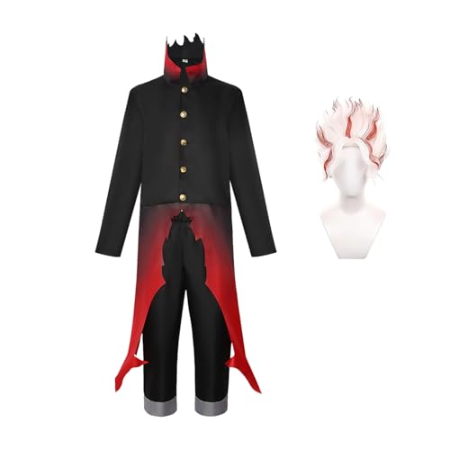 Diohauxi Anime Okarun Cosplay Kostüme Rollenspiel Outfit Set mit Perücke Halloween Bühnenperformance Diohauxi Anime Okarun Cosplay Kostüme Rollenspiel Outfit Set mit Perücke Halloween Bühnenperformance von Diohauxi