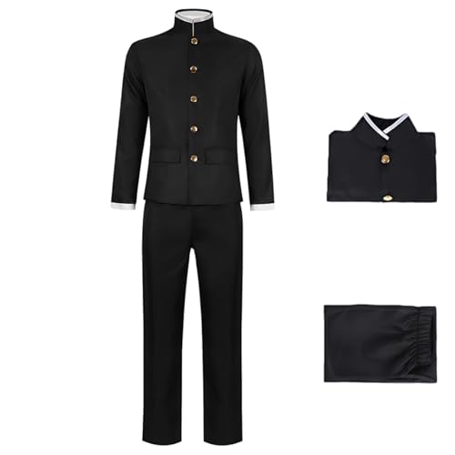 Diohauxi Okarun Cosplay Kostüm Anime Uniform Komplettset mit Perücke Halloween Party Alltagsoutfits Diohauxi Okarun Cosplay Kostüm Anime Uniform Komplettset mit Perücke Halloween Party Alltagsoutfits von Diohauxi