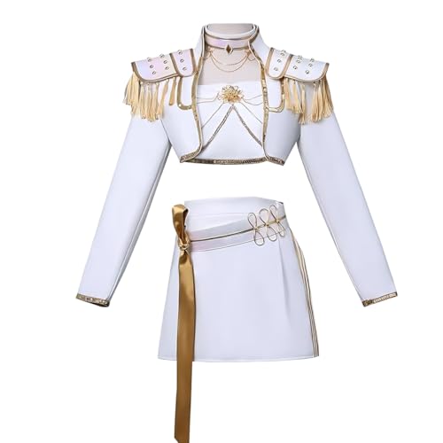 Diohauxi Rumi Cosplay Kostüm Zoey/Mira Anime Outfit mit Perücke Halloween Bühnenauftritte für Erwachsene Diohauxi Rumi Cosplay Kostüm Zoey/Mira Anime Outfit mit Perücke Halloween Bühnenauftritte für Erwachsene von Diohauxi