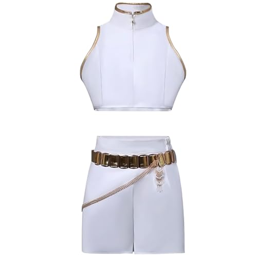 Diohauxi Rumi Cosplay Kostüm Zoey/Mira Anime Outfit mit Perücke Halloween Bühnenauftritte für Erwachsene Diohauxi Rumi Cosplay Kostüm Zoey/Mira Anime Outfit mit Perücke Halloween Bühnenauftritte für Erwachsene von Diohauxi