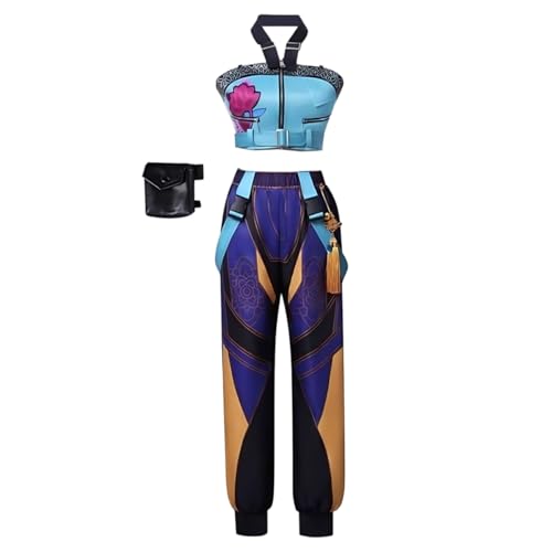 Diohauxi Zoey Cosplay Kostüm Anime Komplettset mit Perücke für Bühnenauftritte Halloween Outfits Diohauxi Zoey Cosplay Kostüm Anime Komplettset mit Perücke für Bühnenauftritte Halloween Outfits von Diohauxi