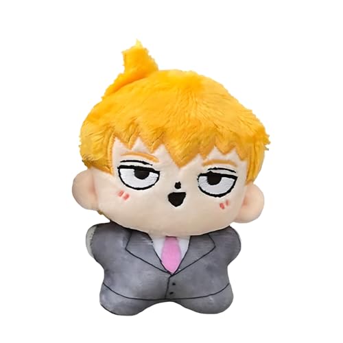 Kageyama Shigeo Figur Anhänger Reigen Arataka Figuren Soft Stuffed Anime Figuren Tasche Anhänger Home Desk Dekoration 12cm von Diohauxi